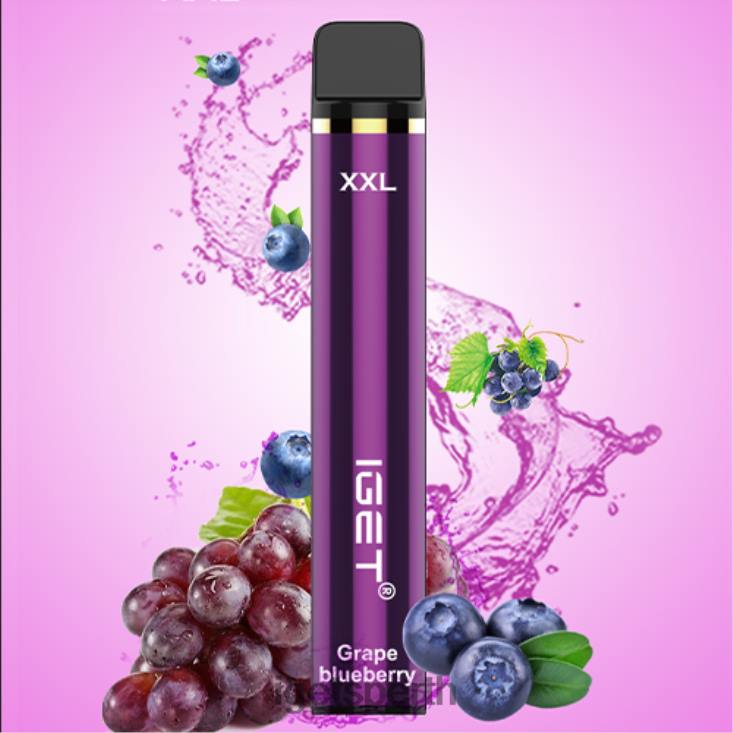 IGET XXL - 1800 PUFFS 40Z8552 Grape Blueberry