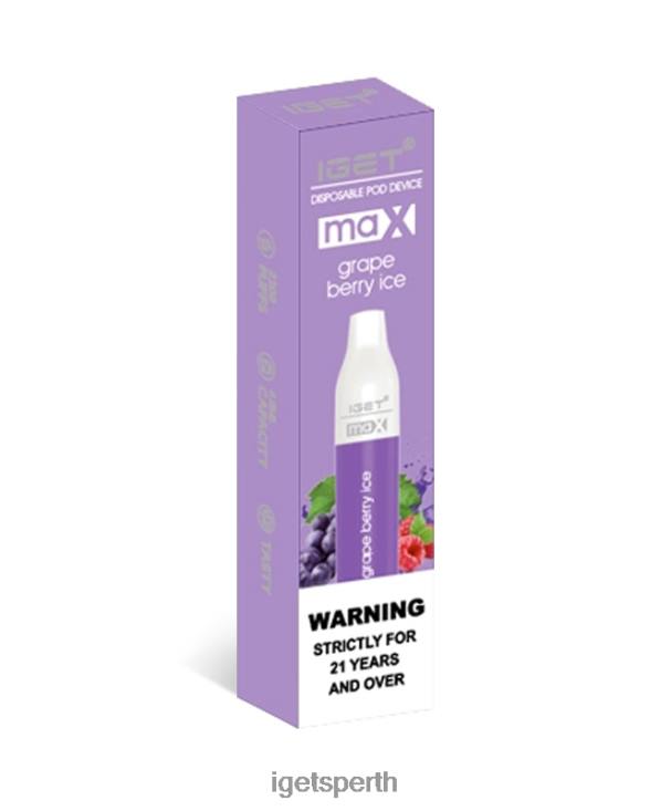 IGET Max 40Z881 Grape Berry Ice