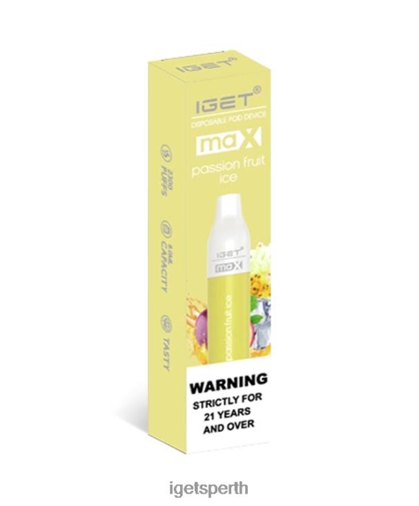 IGET Max 40Z886 Passion Fruit Ice