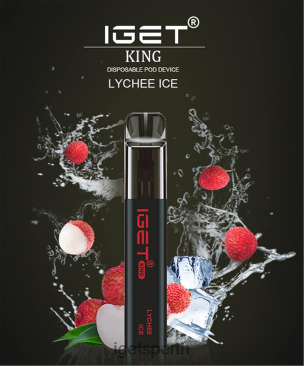 IGET KING - 2600 PUFFS 40Z8490 Lychee Ice