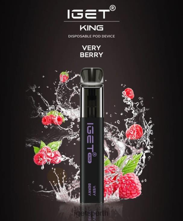 IGET KING - 2600 PUFFS 40Z8491 Very Berry