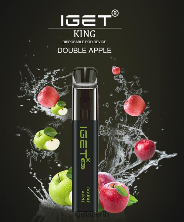 IGET KING - 2600 PUFFS 40Z8524 Double Apple
