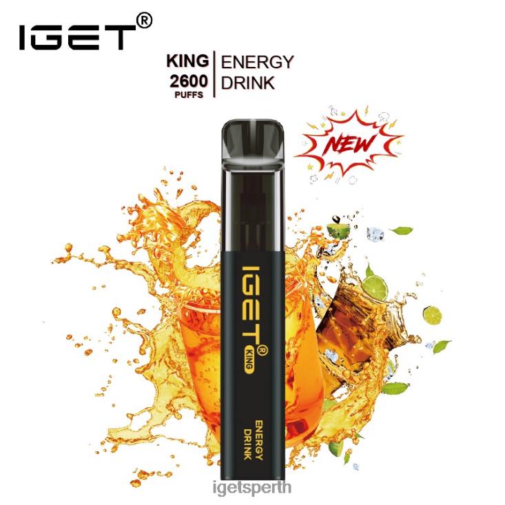 IGET KING - 2600 PUFFS 40Z8567 Energy Drink Ice