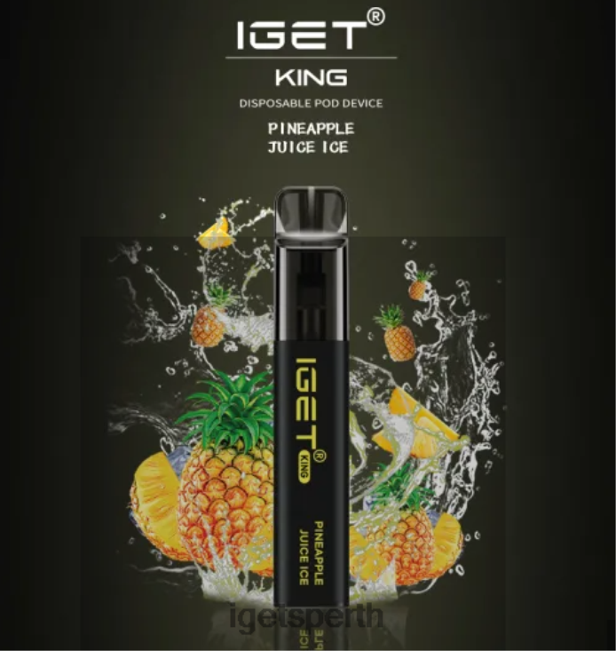 IGET KING - 2600 PUFFS 40Z8599 Pineapple Juice Ice