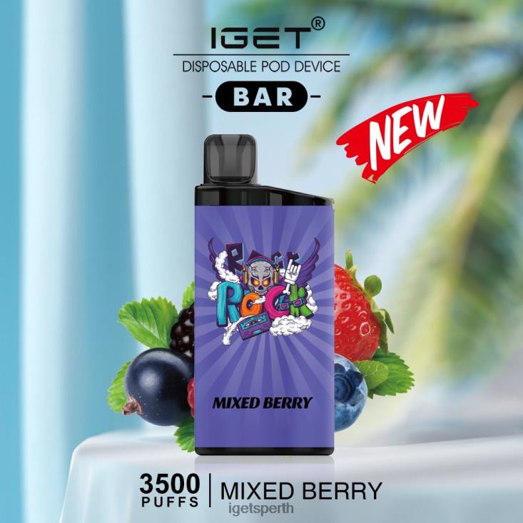 IGET BAR - 3500 PUFFS 40Z8487 Mixed Berry
