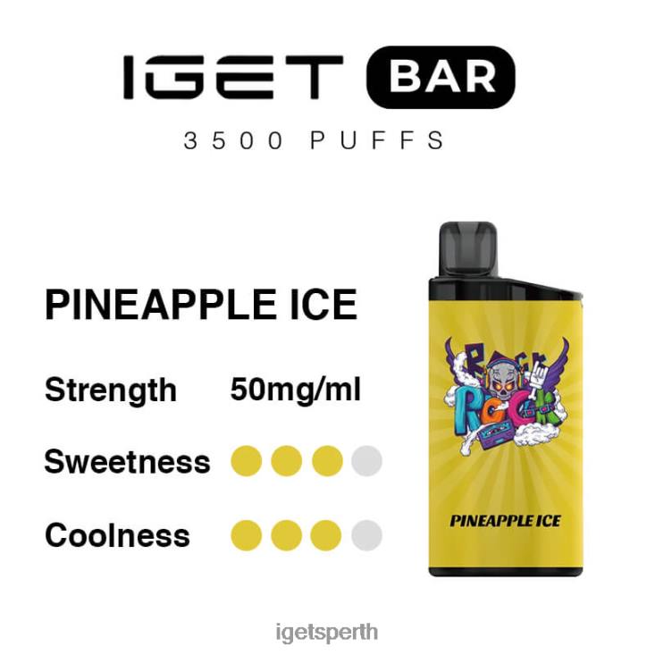 IGET Bar 3500 Puffs 40Z8284 Pineapple Ice