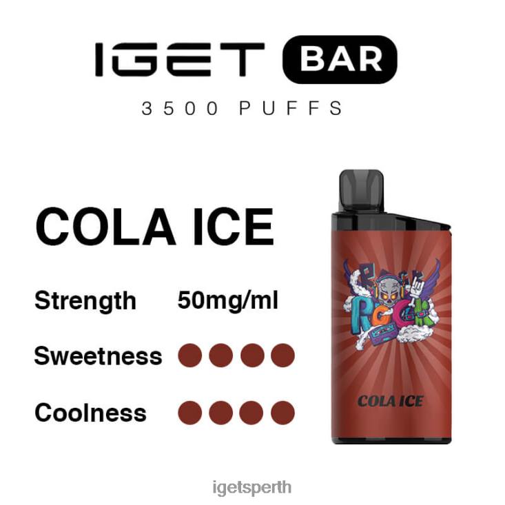 IGET Bar 3500 Puffs 40Z8292 Cola Ice
