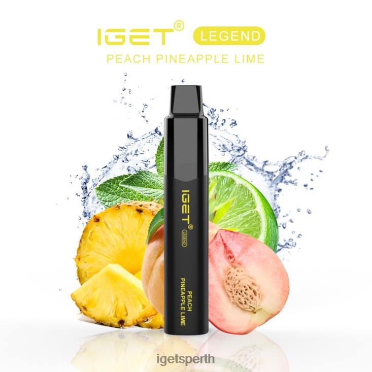 IGET LEGEND - 4000 PUFFS 40Z8617 Peach Pineapple Lime