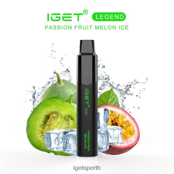 IGET LEGEND - 4000 PUFFS 40Z8639 Passionfruit Melon Ice