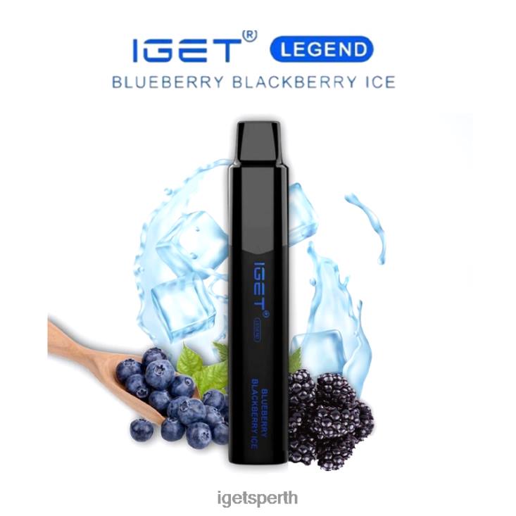 IGET LEGEND - 4000 PUFFS 40Z8644 Blueberry Blackberry Ice