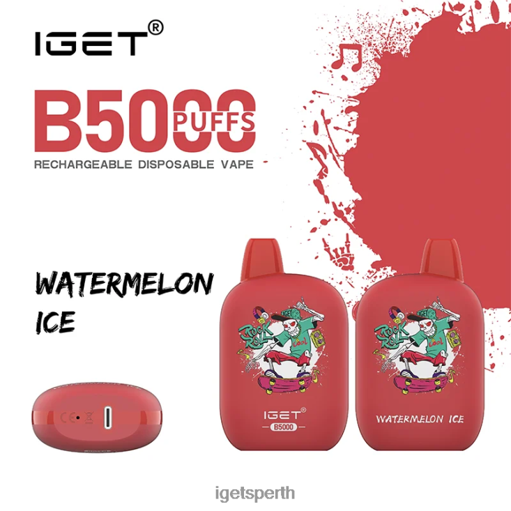 IGET B5000 40Z8307 Watermelon Ice