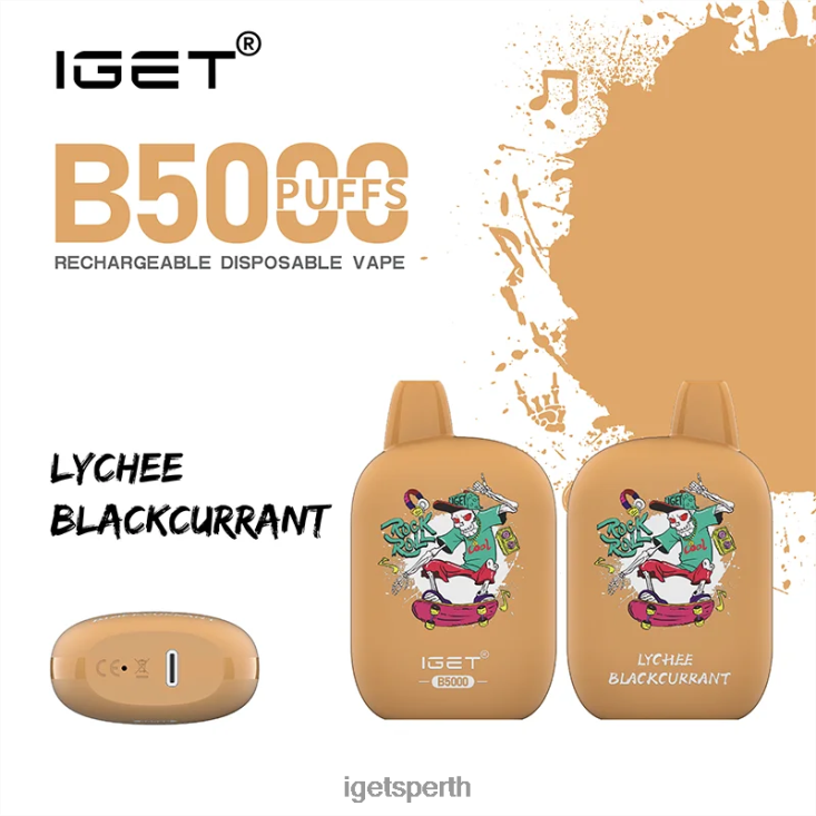 IGET B5000 40Z8309 Lychee Blackcurrant