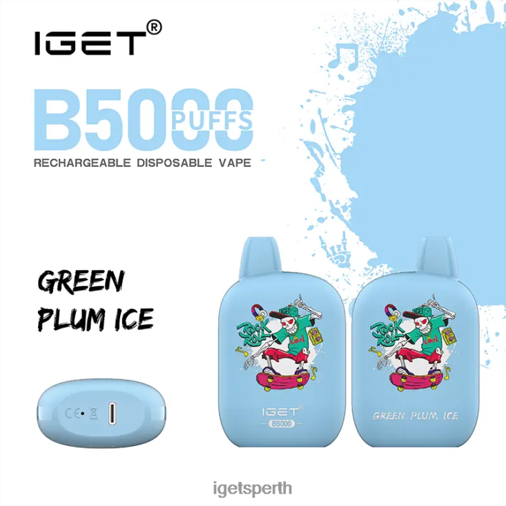 IGET B5000 40Z8311 Green Plum Ice