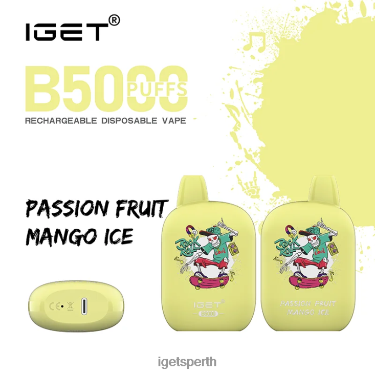 IGET B5000 40Z8312 Passion Fruit Mango Ice