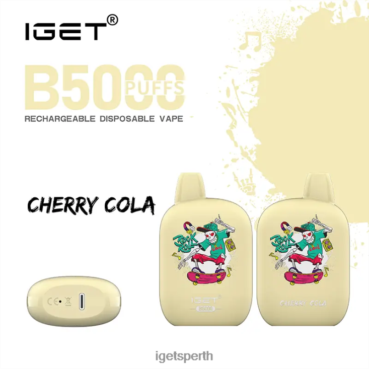 IGET B5000 40Z8316 Cherry Cola
