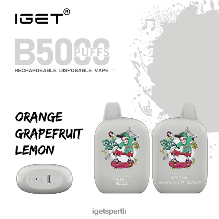 IGET B5000 40Z8319 Orange Grapefruit Lemon