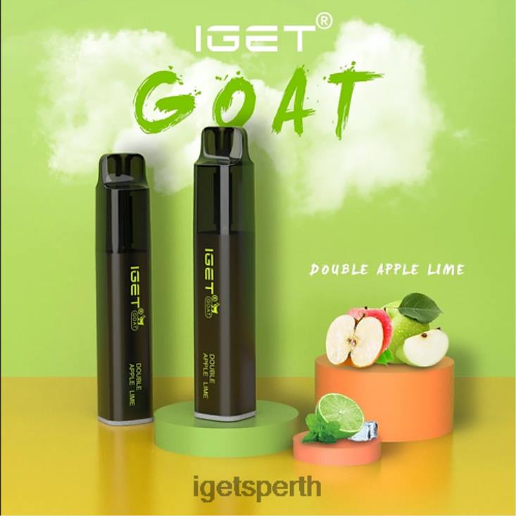 IGET GOAT - 5000 PUFFS 40Z8572 Double Apple Lime