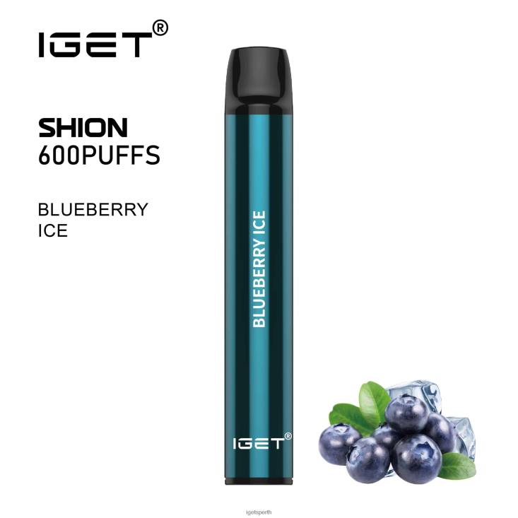 3 x IGET Shion 40Z84 Blueberry Ice