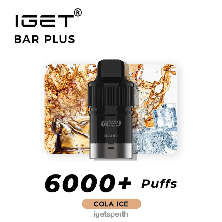 IGET Bar Plus Pod 6000 Puffs 40Z8263 Cola Ice